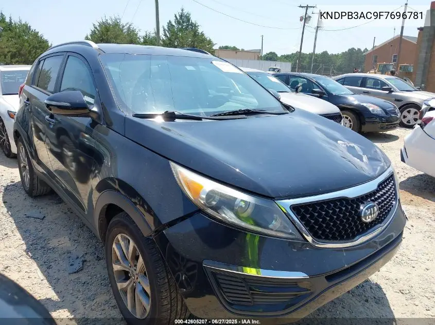 2015 Kia Sportage Lx VIN: KNDPB3AC9F7696781 Lot: 42605207