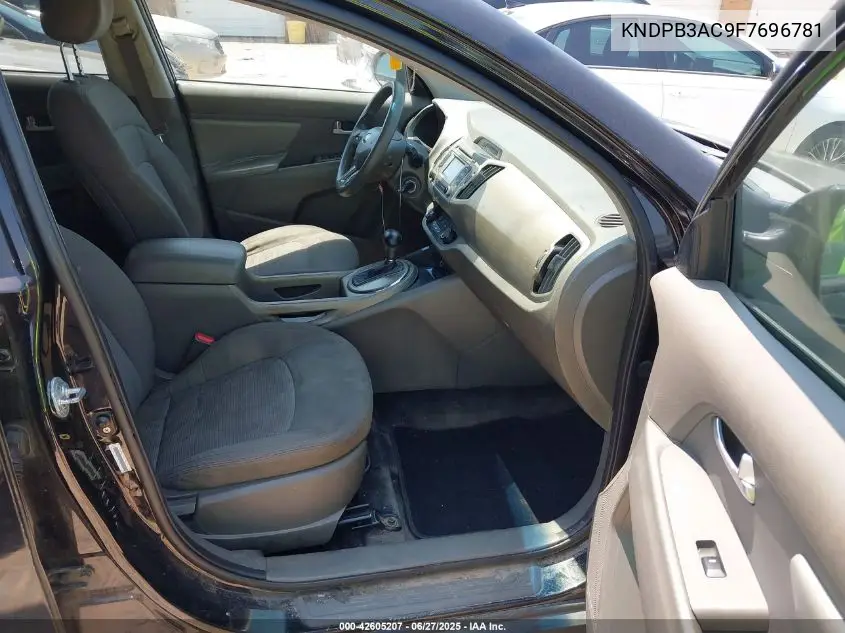 2015 Kia Sportage Lx VIN: KNDPB3AC9F7696781 Lot: 42605207