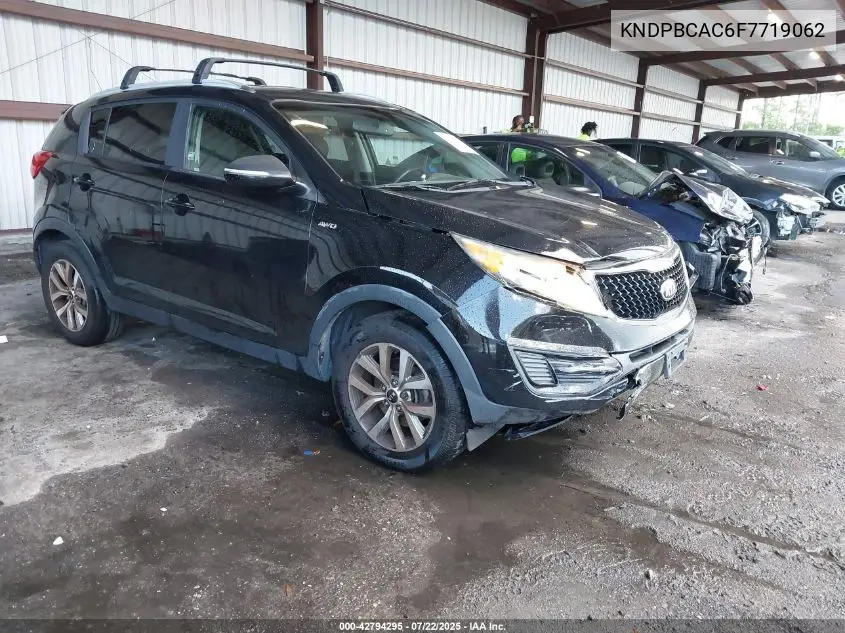 2015 Kia Sportage Lx VIN: KNDPBCAC6F7719062 Lot: 42794295