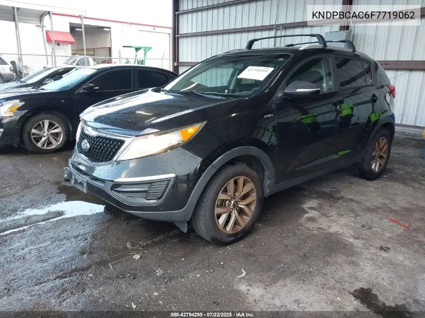 2015 Kia Sportage Lx VIN: KNDPBCAC6F7719062 Lot: 42794295