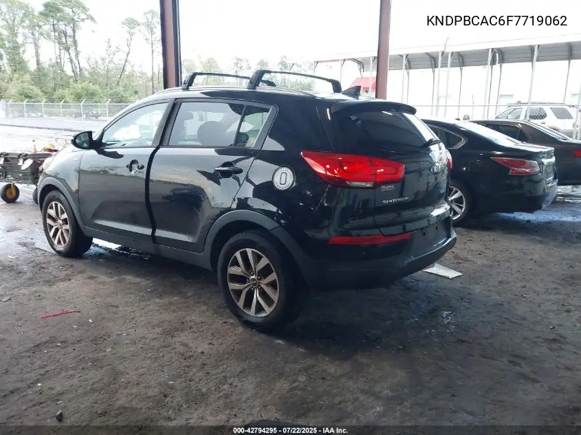 2015 Kia Sportage Lx VIN: KNDPBCAC6F7719062 Lot: 42794295