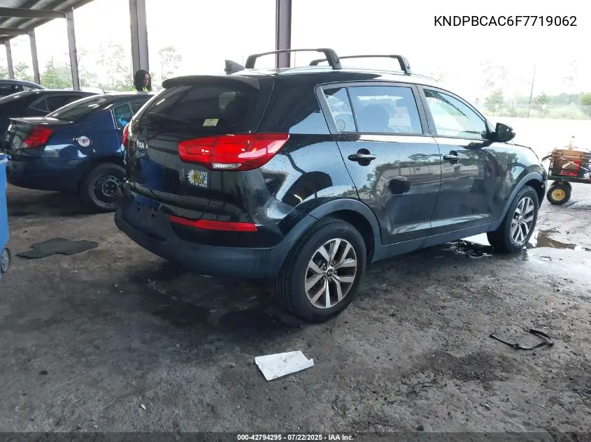 2015 Kia Sportage Lx VIN: KNDPBCAC6F7719062 Lot: 42794295