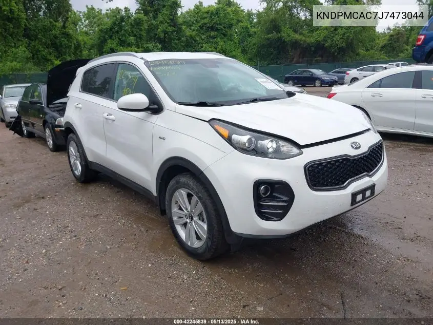 2018 Kia Sportage Lx VIN: KNDPMCAC7J7473044 Lot: 42245839