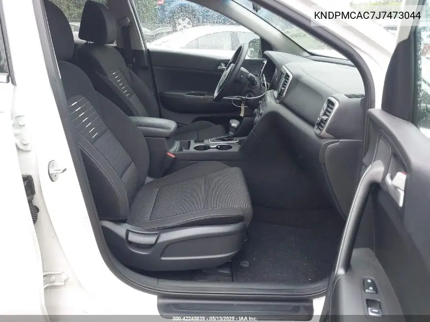 2018 Kia Sportage Lx VIN: KNDPMCAC7J7473044 Lot: 42245839