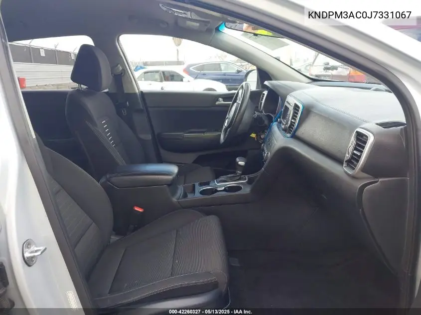 2018 Kia Sportage Lx VIN: KNDPM3AC0J7331067 Lot: 42260327