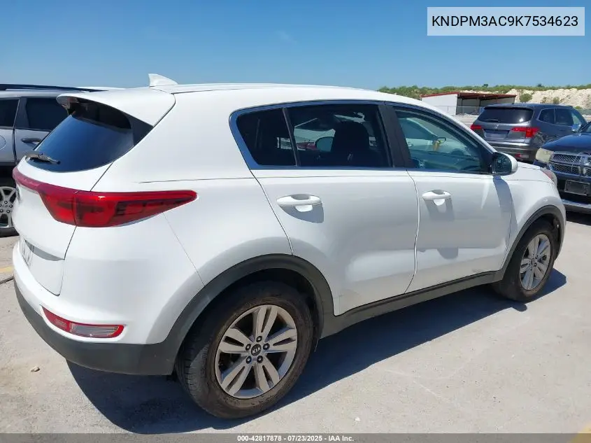 2019 Kia Sportage Lx VIN: KNDPM3AC9K7534623 Lot: 42817878