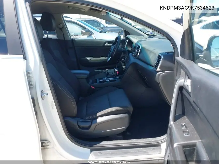 2019 Kia Sportage Lx VIN: KNDPM3AC9K7534623 Lot: 42817878