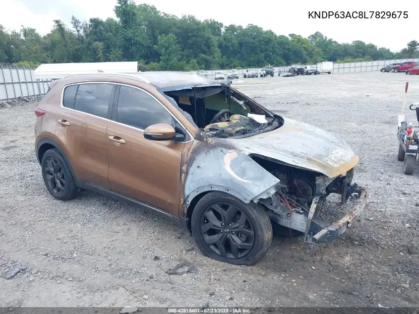 2020 Kia Sportage S VIN: KNDP63AC8L7829675 Lot: 42815401
