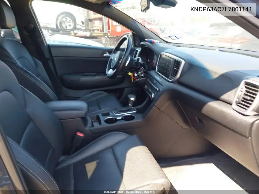 2020 Kia Sportage S VIN: KNDP63AC7L7801141 Lot: 42818934