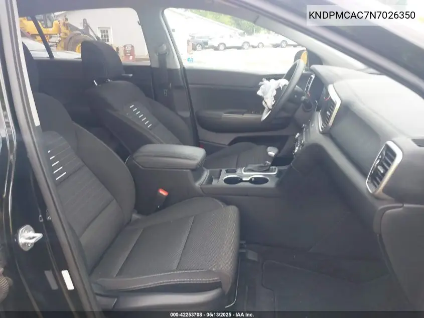 2022 Kia Sportage Lx VIN: KNDPMCAC7N7026350 Lot: 42253708