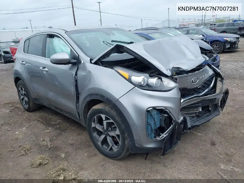 2022 Kia Sportage Lx VIN: KNDPM3AC7N7007281 Lot: 42261098