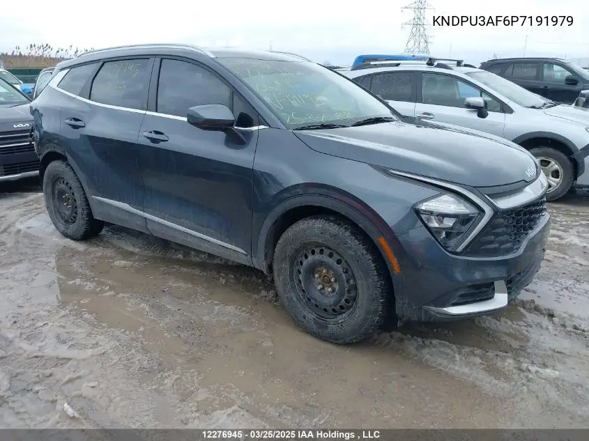 2023 Kia Sportage Lx VIN: KNDPU3AF6P7191979 Lot: 12276945