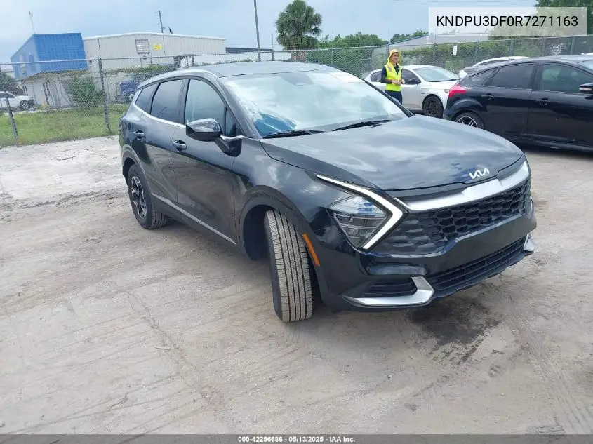 2024 Kia Sportage Lx VIN: KNDPU3DF0R7271163 Lot: 42256686