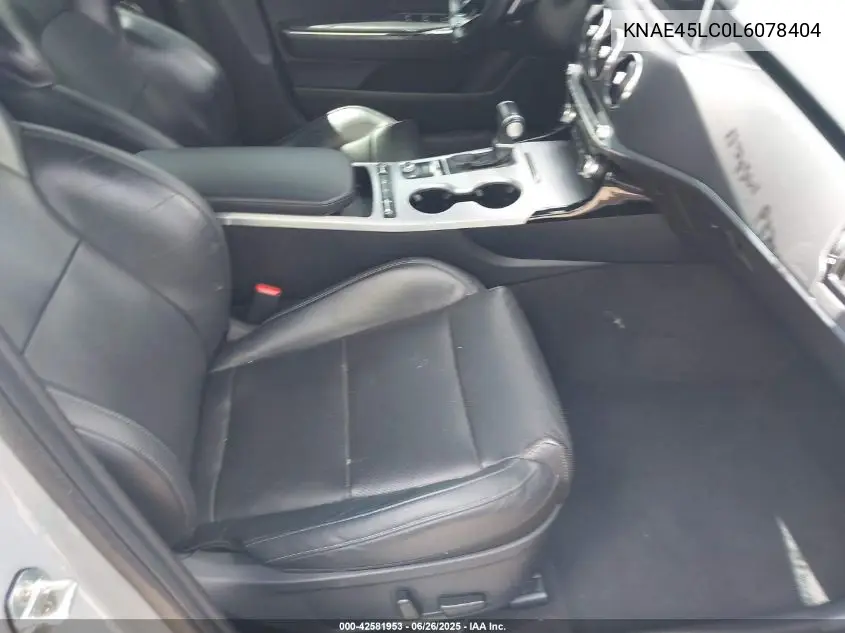 2020 Kia Stinger Gt1 VIN: KNAE45LC0L6078404 Lot: 42581953