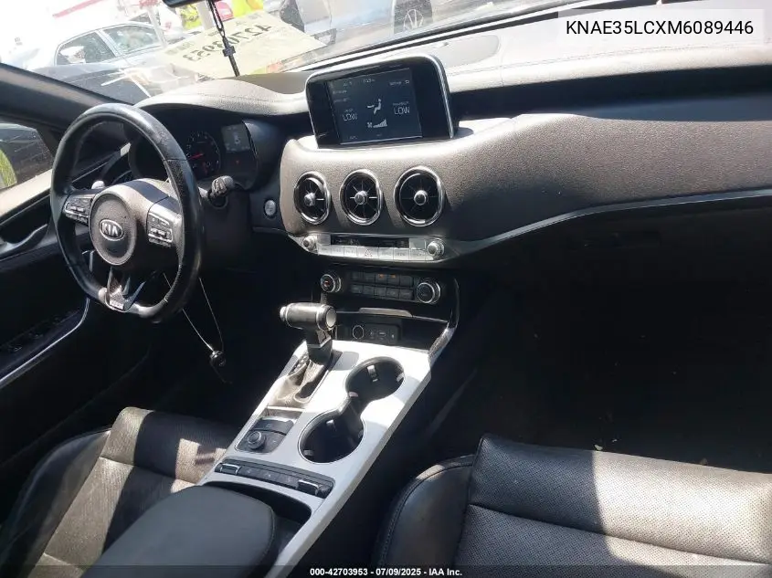 2021 Kia Stinger Gt VIN: KNAE35LCXM6089446 Lot: 42703953
