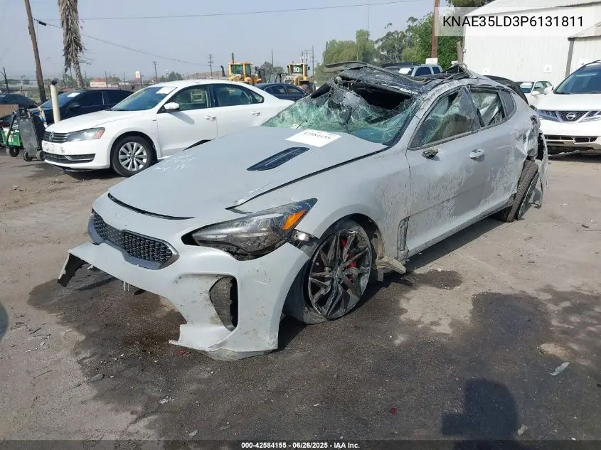 2023 Kia Stinger Gt-Line VIN: KNAE35LD3P6131811 Lot: 42584155