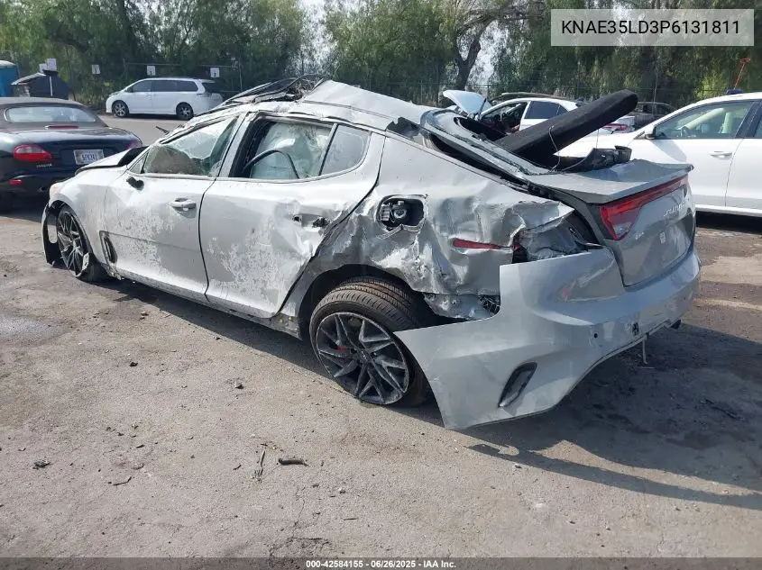 2023 Kia Stinger Gt-Line VIN: KNAE35LD3P6131811 Lot: 42584155