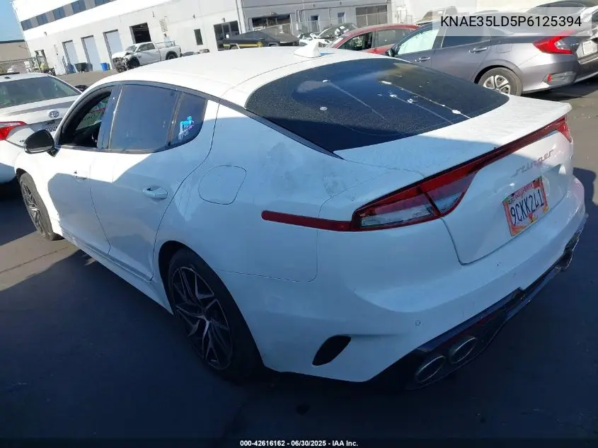 2023 Kia Stinger Gt-Line VIN: KNAE35LD5P6125394 Lot: 42616162