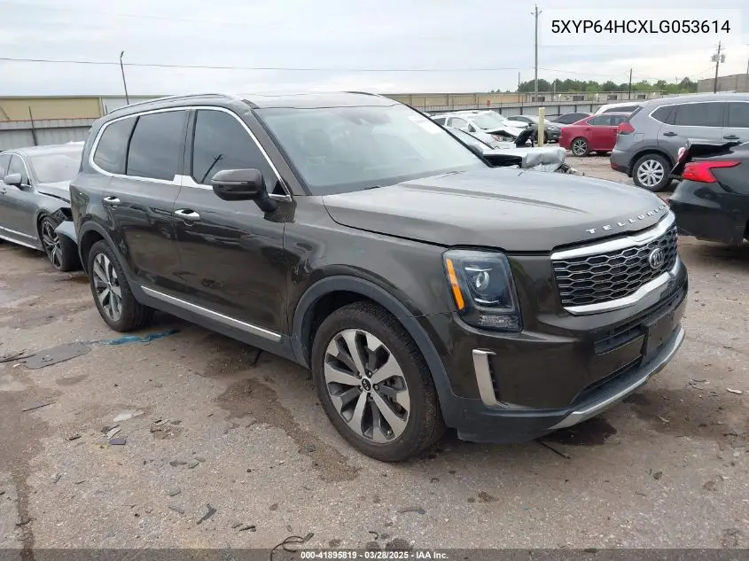 2020 Kia Telluride S VIN: 5XYP64HCXLG053614 Lot: 41895819