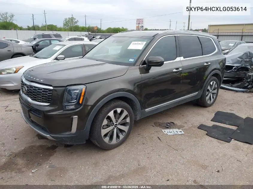2020 Kia Telluride S VIN: 5XYP64HCXLG053614 Lot: 41895819