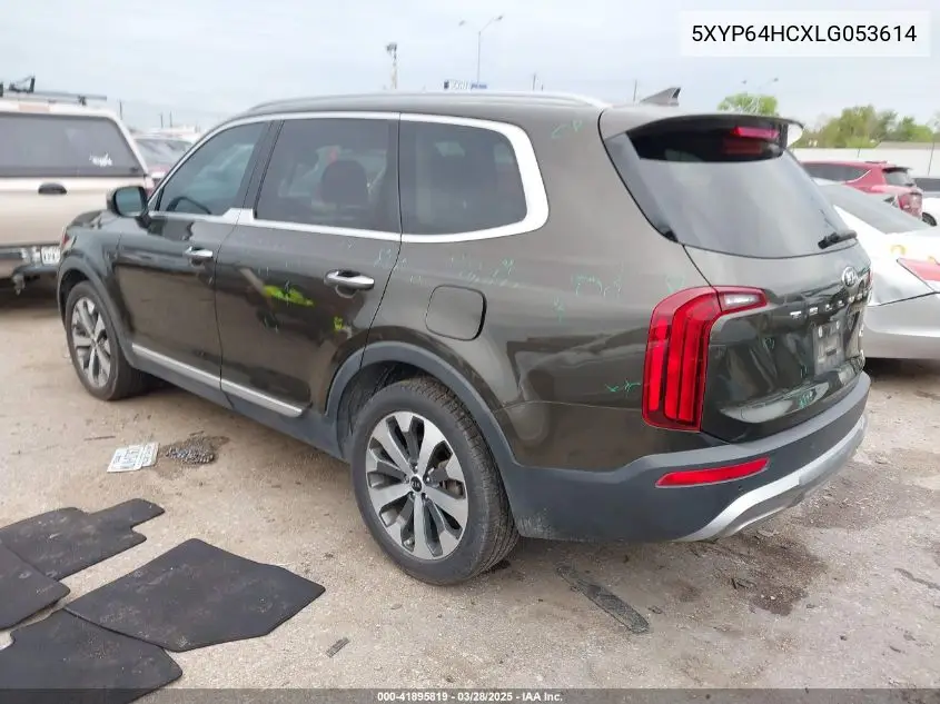 2020 Kia Telluride S VIN: 5XYP64HCXLG053614 Lot: 41895819