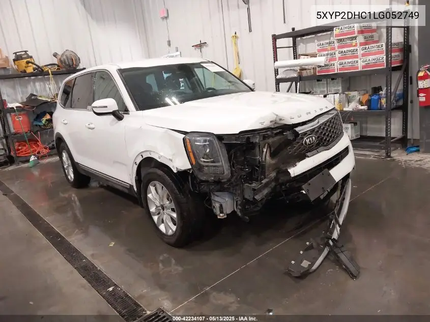 2020 Kia Telluride Lx VIN: 5XYP2DHC1LG052749 Lot: 42234107