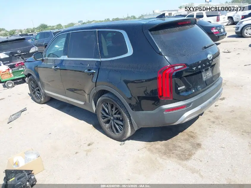 2020 Kia Telluride Sx VIN: 5XYP5DHC8LG007377 Lot: 42240789