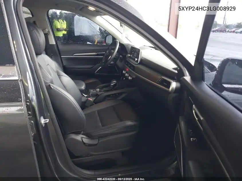 2020 Kia Telluride Lx VIN: 5XYP24HC3LG008929 Lot: 42242220