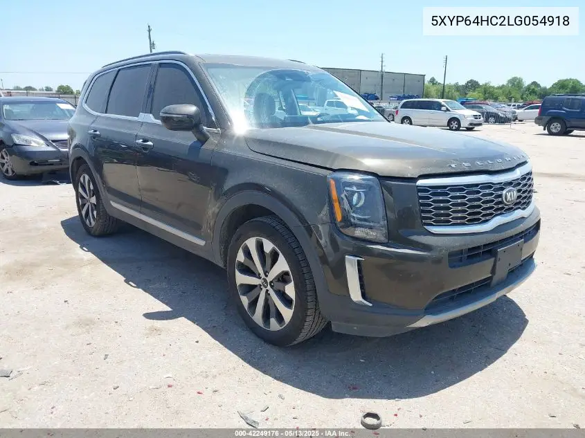 2020 Kia Telluride S VIN: 5XYP64HC2LG054918 Lot: 42249176