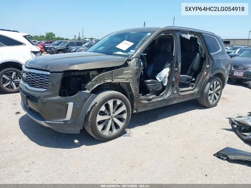 2020 Kia Telluride S VIN: 5XYP64HC2LG054918 Lot: 42249176