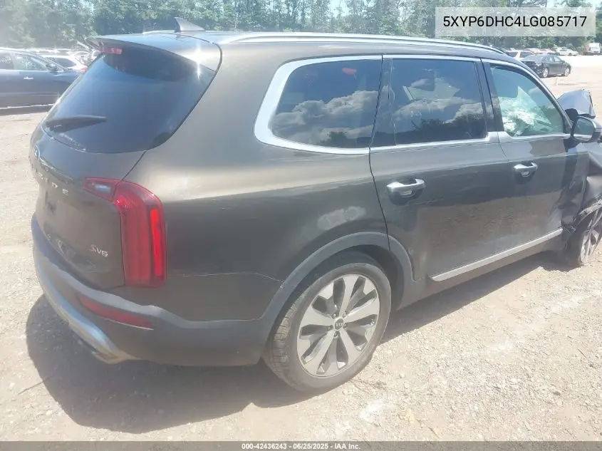 2020 Kia Telluride S VIN: 5XYP6DHC4LG085717 Lot: 42436243