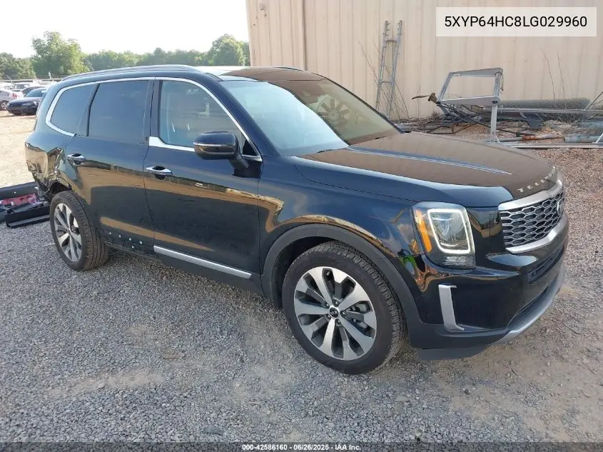 2020 Kia Telluride S VIN: 5XYP64HC8LG029960 Lot: 42586160