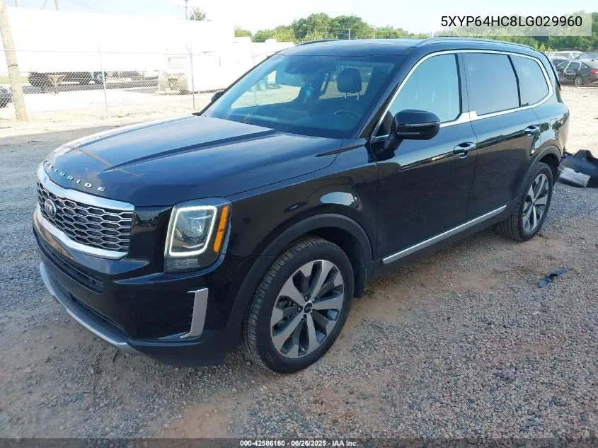 2020 Kia Telluride S VIN: 5XYP64HC8LG029960 Lot: 42586160