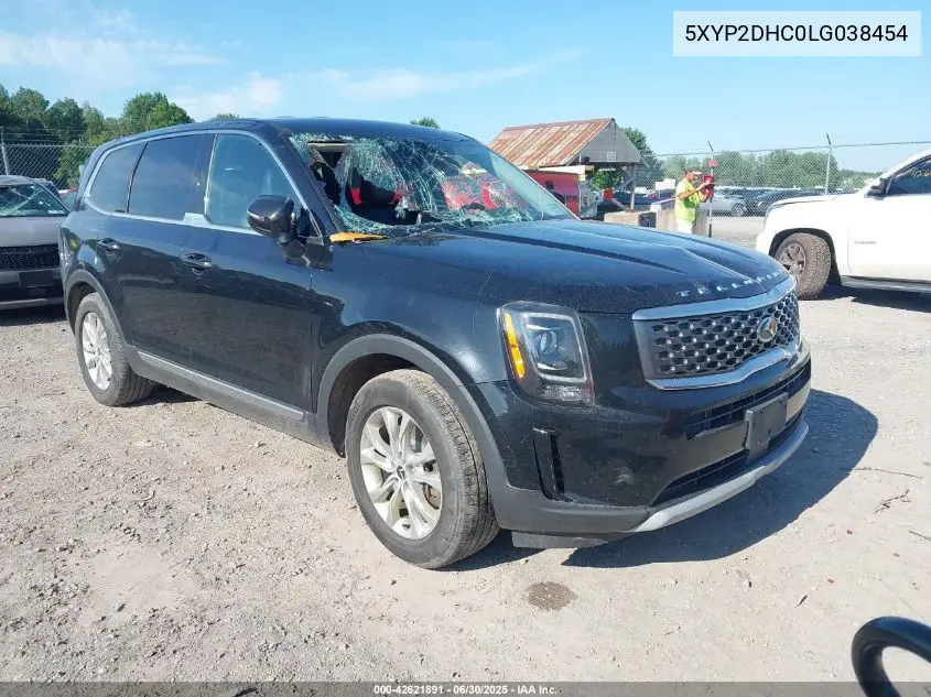 2020 Kia Telluride Lx VIN: 5XYP2DHC0LG038454 Lot: 42621891