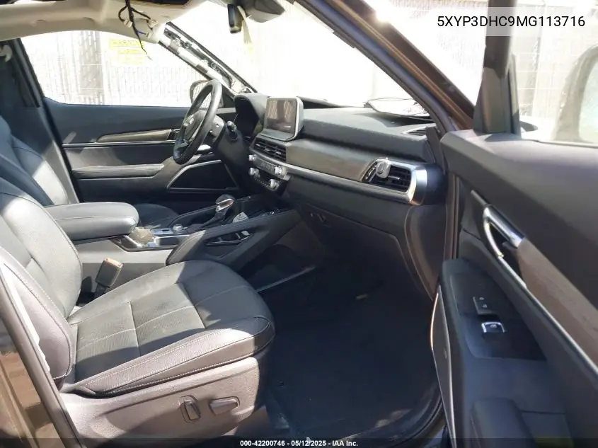 2021 Kia Telluride Ex VIN: 5XYP3DHC9MG113716 Lot: 42200746