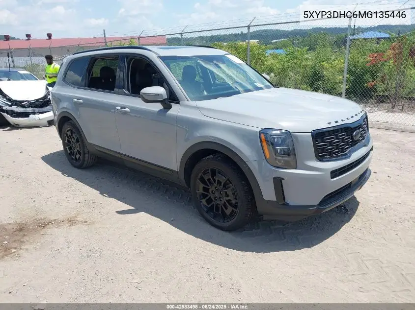 2021 Kia Telluride Ex VIN: 5XYP3DHC6MG135446 Lot: 42583498
