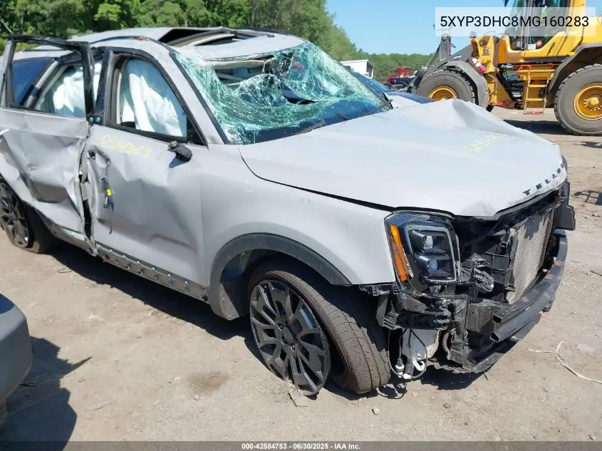2021 Kia Telluride Ex VIN: 5XYP3DHC8MG160283 Lot: 42584753