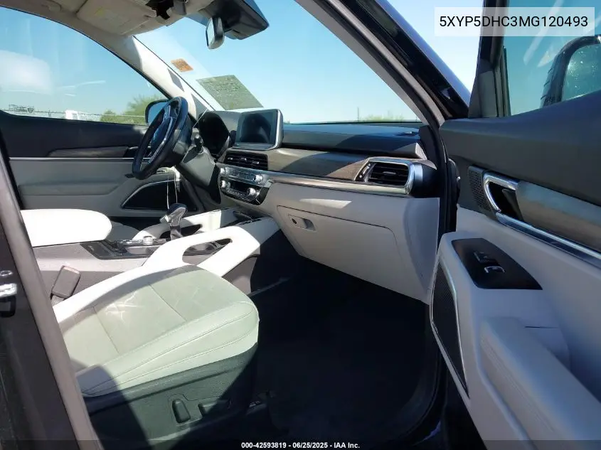 2021 Kia Telluride Sx VIN: 5XYP5DHC3MG120493 Lot: 42593819