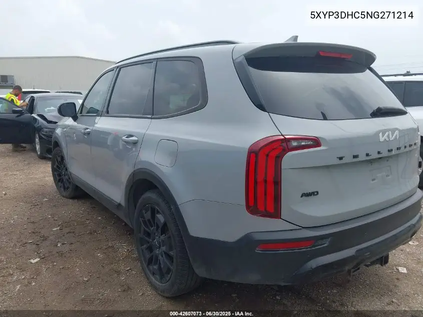 5xyp3dhc5ng271214 5XYP3DHC5NG271214 2022 Kia Telluride Ex