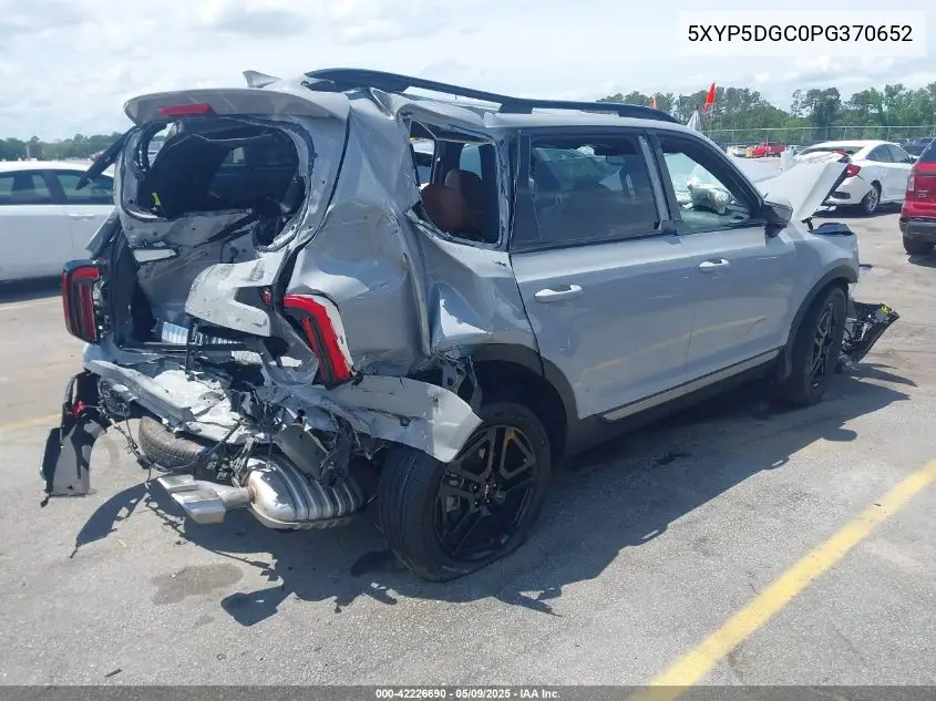 2023 Kia Telluride Sx X-Line VIN: 5XYP5DGC0PG370652 Lot: 42226690