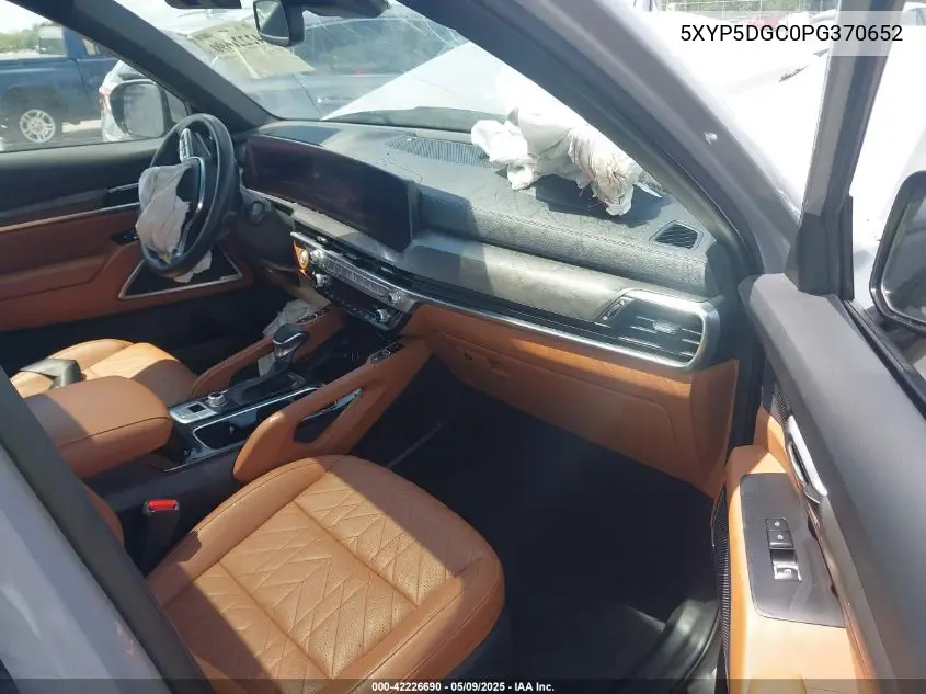 2023 Kia Telluride Sx X-Line VIN: 5XYP5DGC0PG370652 Lot: 42226690