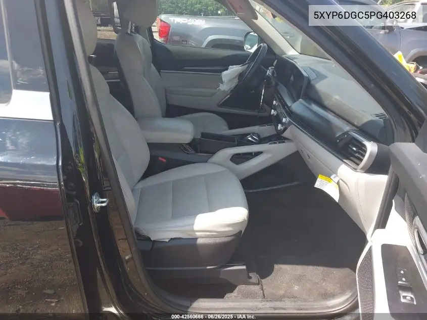 2023 Kia Telluride S VIN: 5XYP6DGC5PG403268 Lot: 42560666