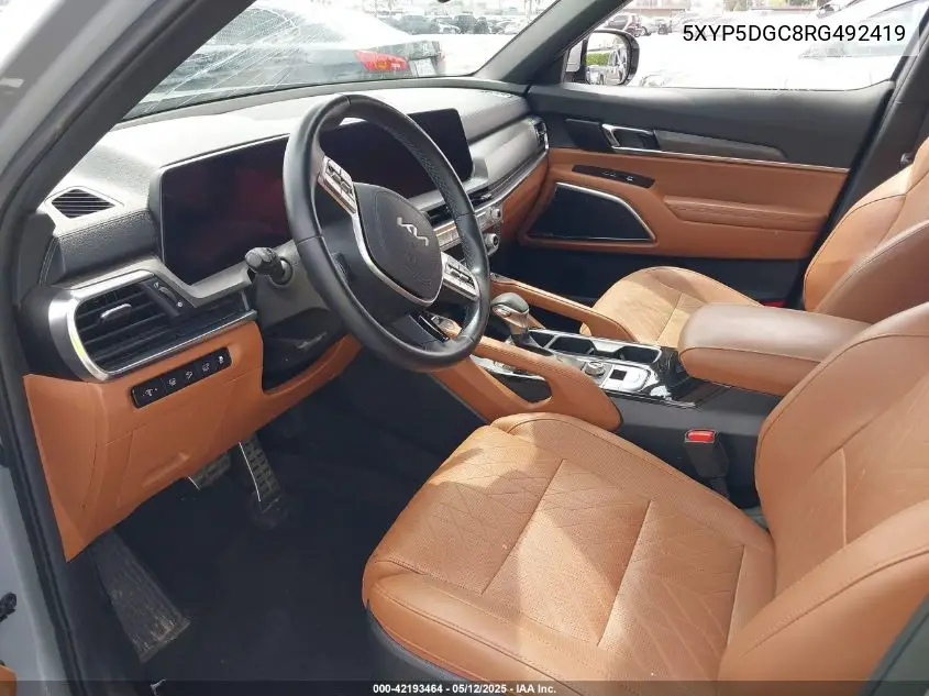 2024 Kia Telluride Sx X-Line VIN: 5XYP5DGC8RG492419 Lot: 42193464