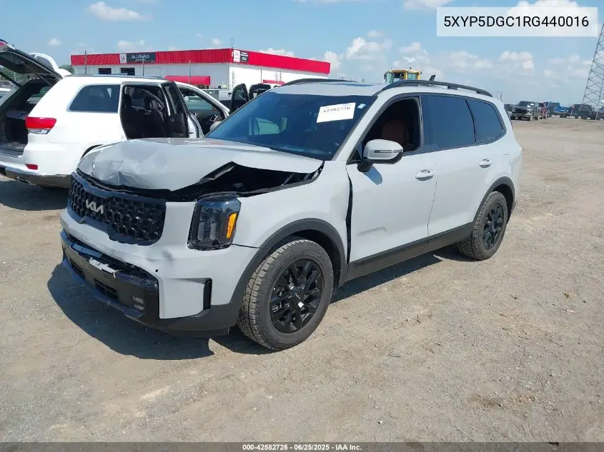 2024 Kia Telluride Sx Prestige X-Pro VIN: 5XYP5DGC1RG440016 Lot: 42582726