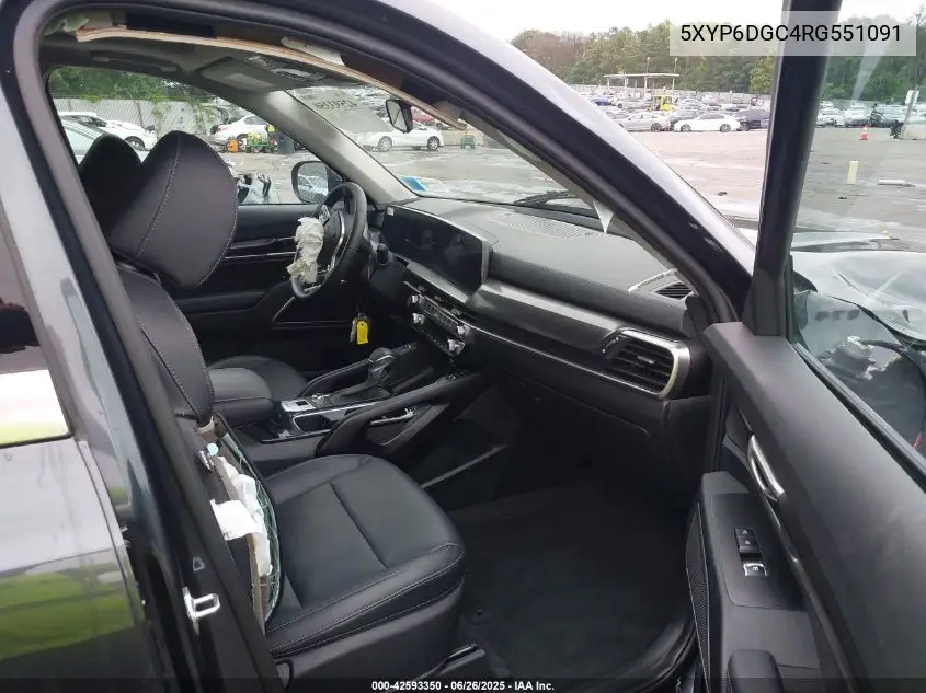 2024 Kia Telluride S VIN: 5XYP6DGC4RG551091 Lot: 42593350