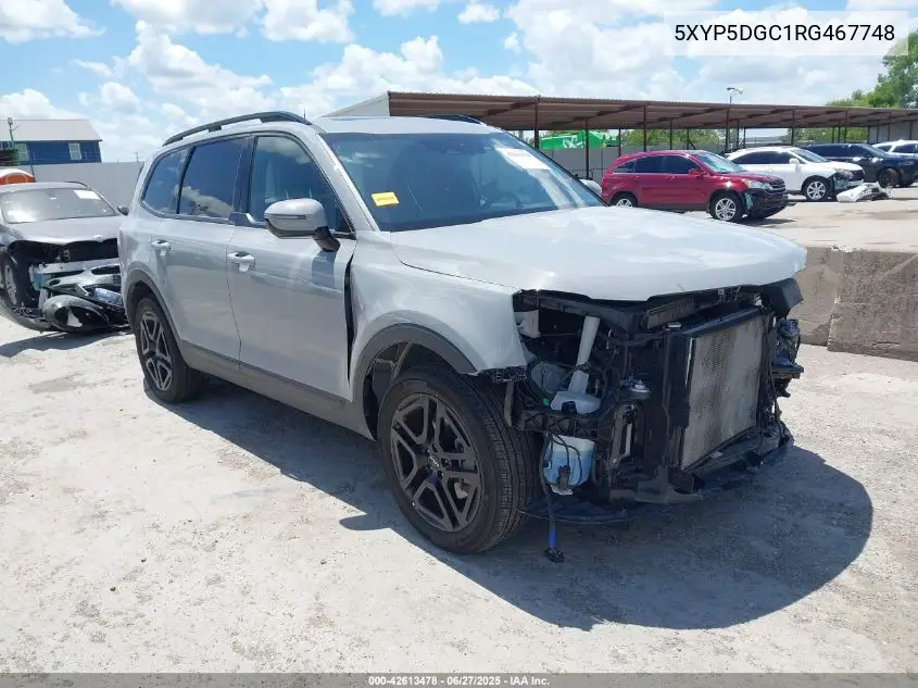 2024 Kia Telluride Sx/Sx X-Line/Sx X-Pro/Sx Prestige/Sx Prest X-Ln/Sx Prest X-Pro VIN: 5XYP5DGC1RG467748 Lot: 42613478