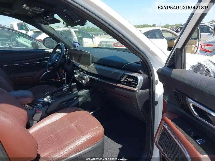 2024 Kia Telluride Sx VIN: 5XYP54GCXRG421819 Lot: 42623383