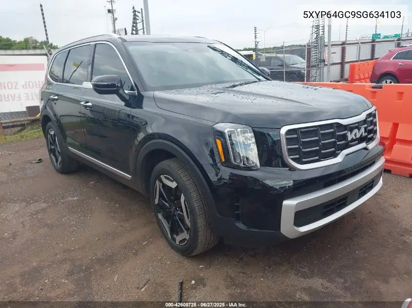 2025 Kia Telluride S VIN: 5XYP64GC9SG634103 Lot: 42608728
