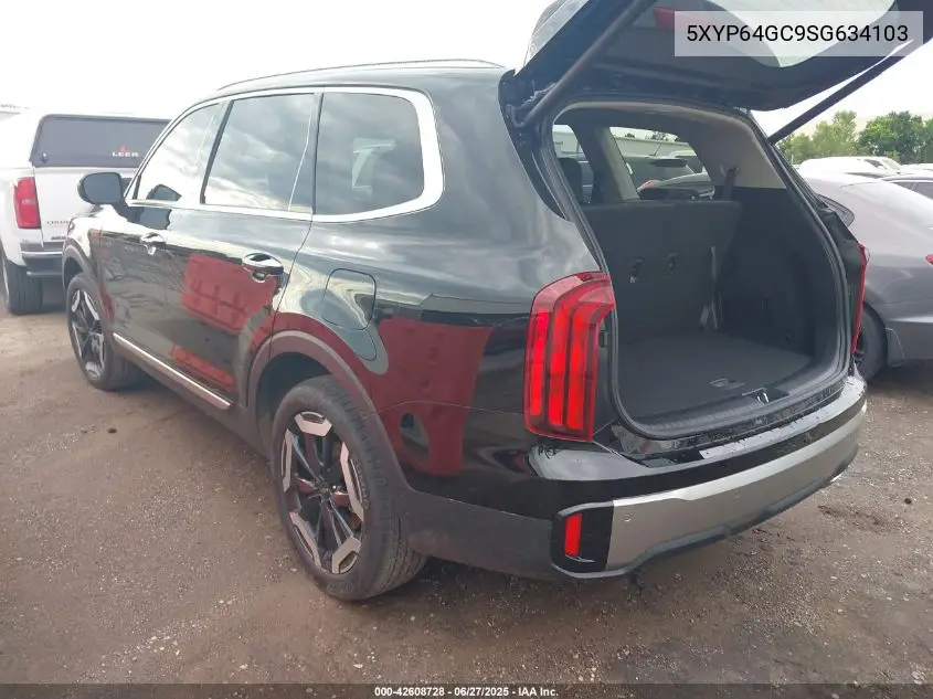 2025 Kia Telluride S VIN: 5XYP64GC9SG634103 Lot: 42608728