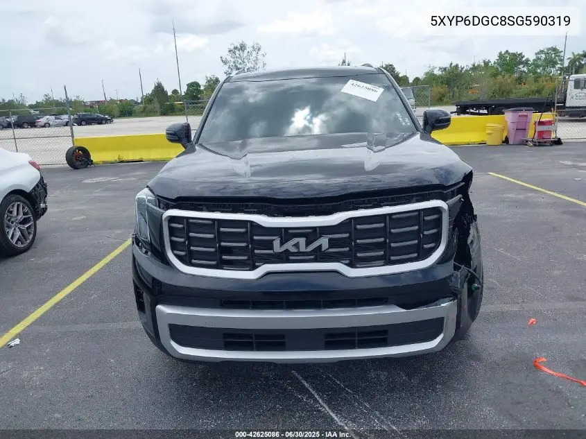 2025 Kia Telluride S VIN: 5XYP6DGC8SG590319 Lot: 42625086